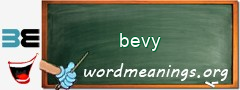 WordMeaning blackboard for bevy